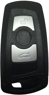 Replacement Keyless Entry Smart Key Fob Case fits for BMW 1 3 4 5 6 7 Series X3 X4 M5 M6 GT3 GT5 Remote Control Key Fob Cover 3 Buttons