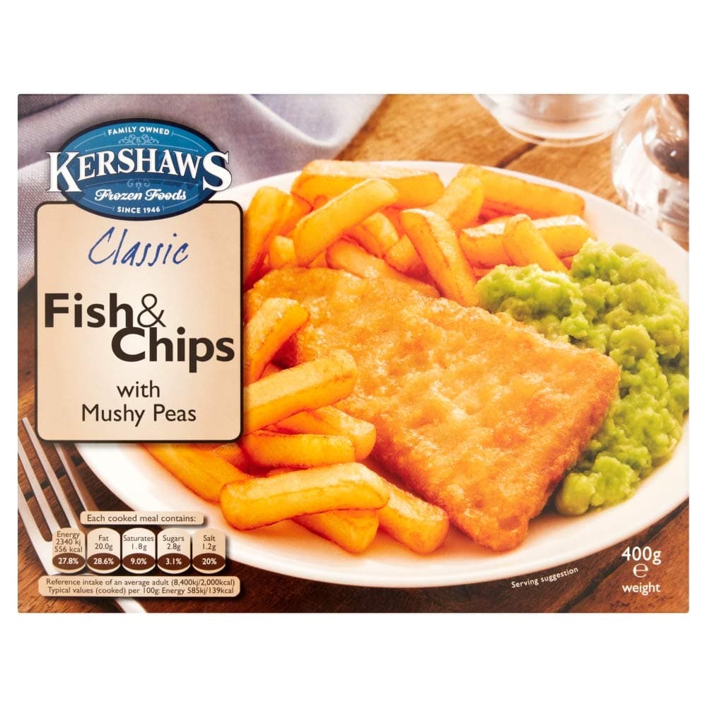 Fish & Chips, 400g (Frozen)