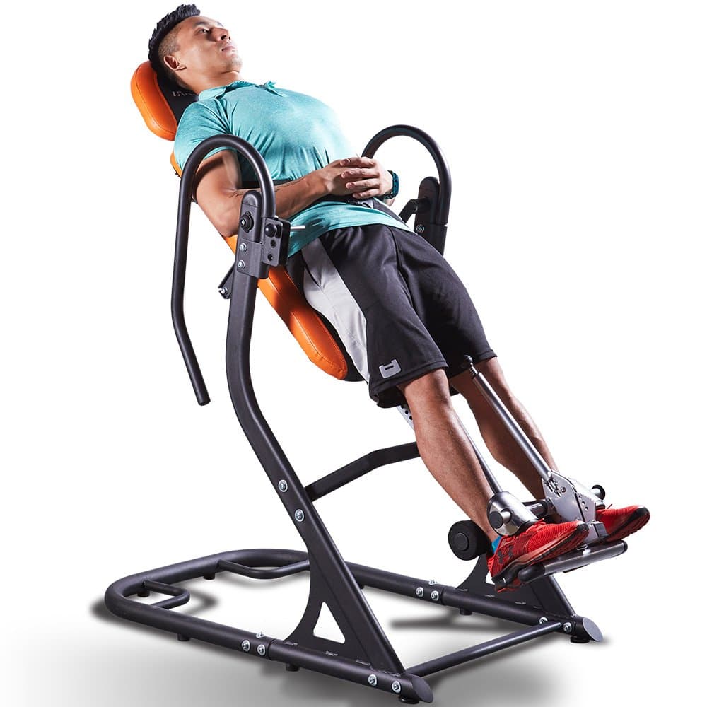 HARISON Heavy Duty Adjustable Inversion Equipment Table with Comfort Foam Backrest for Back Fitness/Therapy/Relief for Home Exercise/Fitness Equipment 406