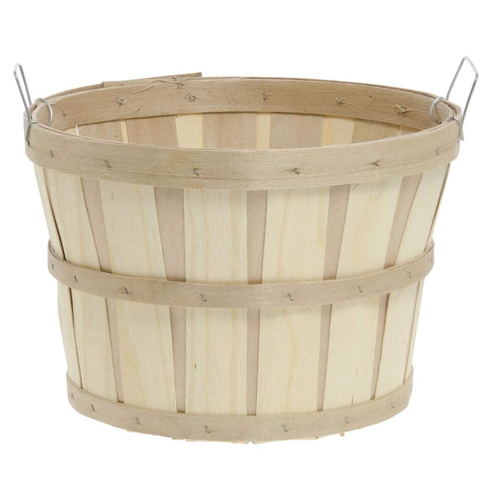 1/2 Bushel-Plain Basket,W/2 Side Handles, 67878