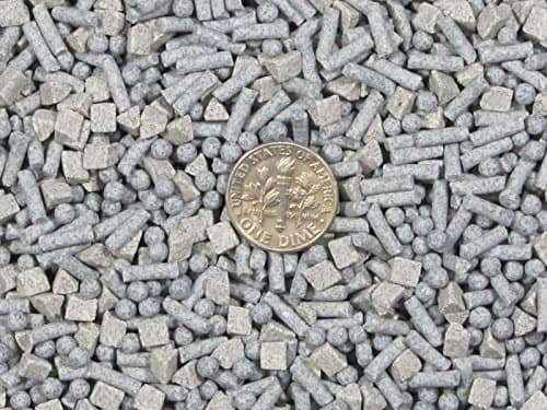 3 Lb. 4 mm X 4 mm Triangles, 3mm Spheres, 2.5 X 8 mm Pins Abrasive Fast Cutting Ceramic Porcelain Tumbling Tumbler Tumble Media