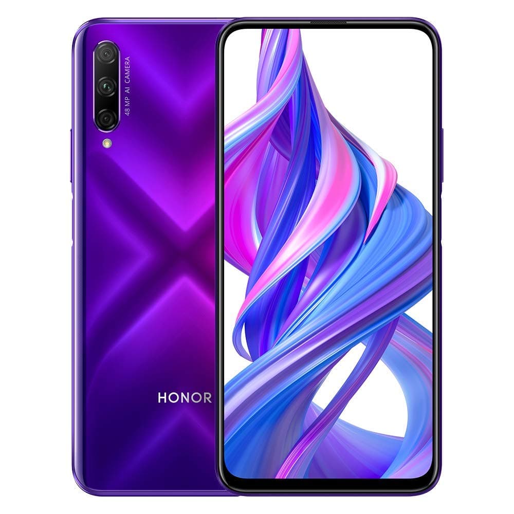 9X Pro Android Smartphone, 6.59’’ FHD+ FullView Display, Kirin 810 7nm chipset, 48MP AI Triple Camera, 6GBRAM+256GB storage, 4,000mAh large battery, NFC, Phantom Purple, UK Official Version