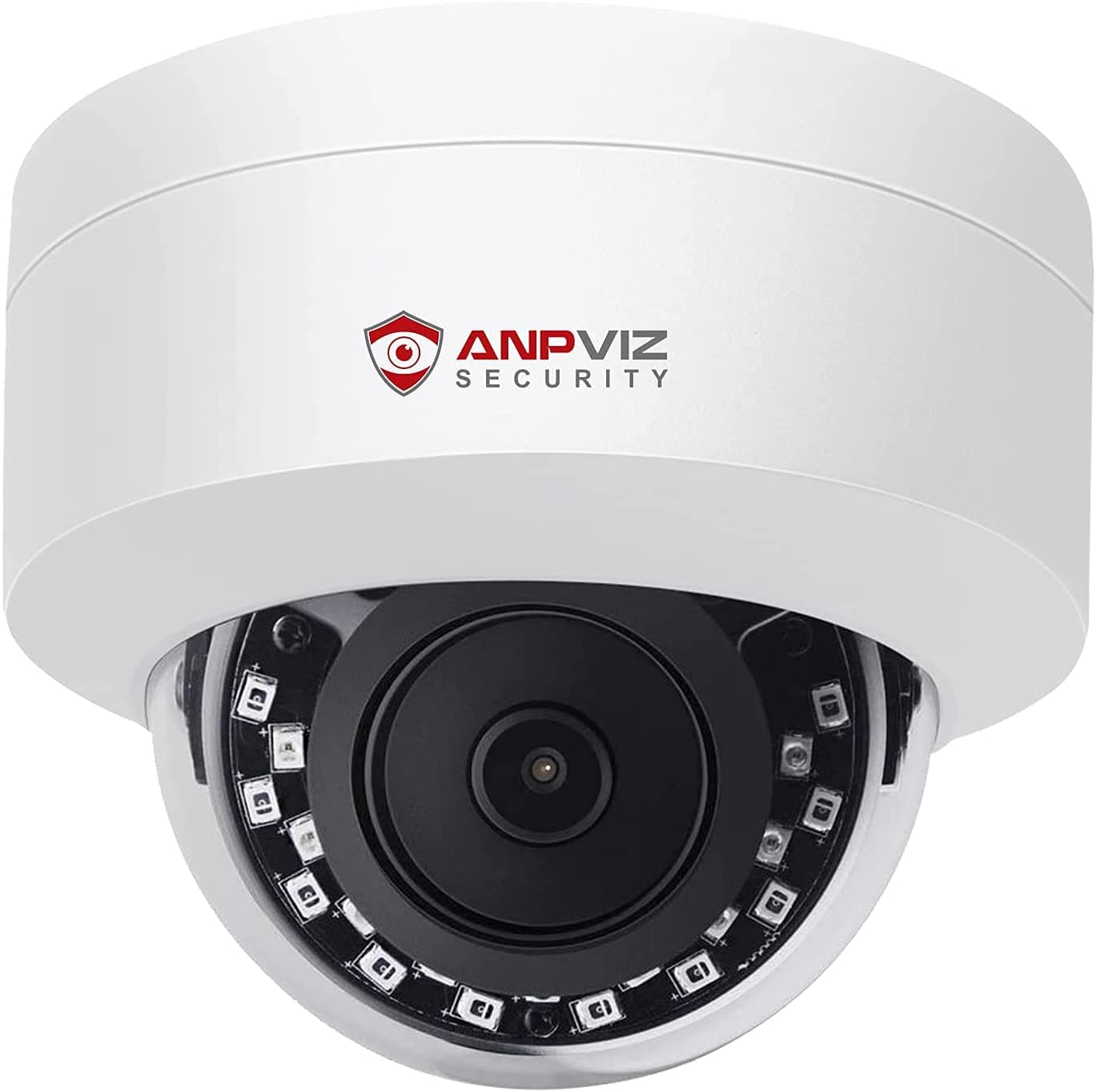 Anpviz 5MP PoE IP Dome Camera with Audio/Mic, IP Security Camera Outdoor Indoor, 98ft IR Night Vision, IP66 Waterproof, 2.8mm Lens, 24/7 Recording, Human Detection,Not PTZ,NDAA,IPC-D250W-SE (U Series)