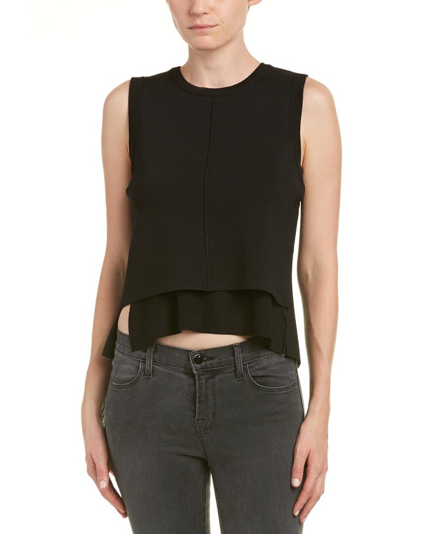 Kendall + KylieWomen's Contrast Open-Back Top
