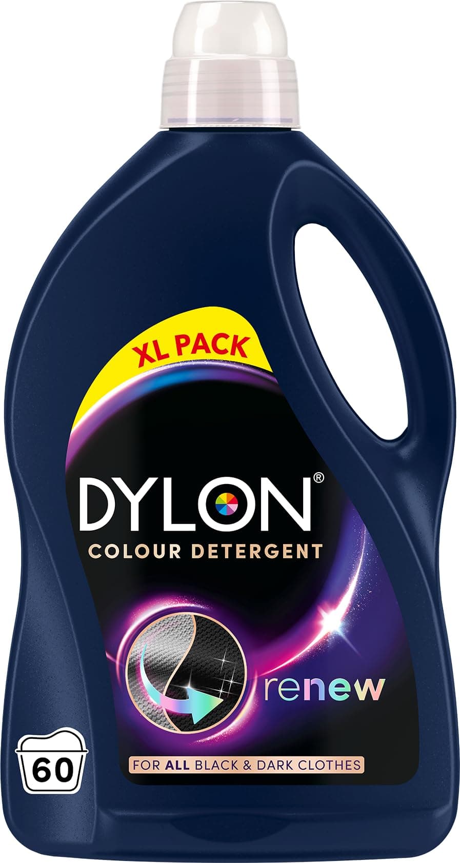 – Black & Dark Detergent (60 Wash Loads), Liquid Laundry Detergent for all Black & Dark Clothes, renewing in every wash with optimal results in 10 washes