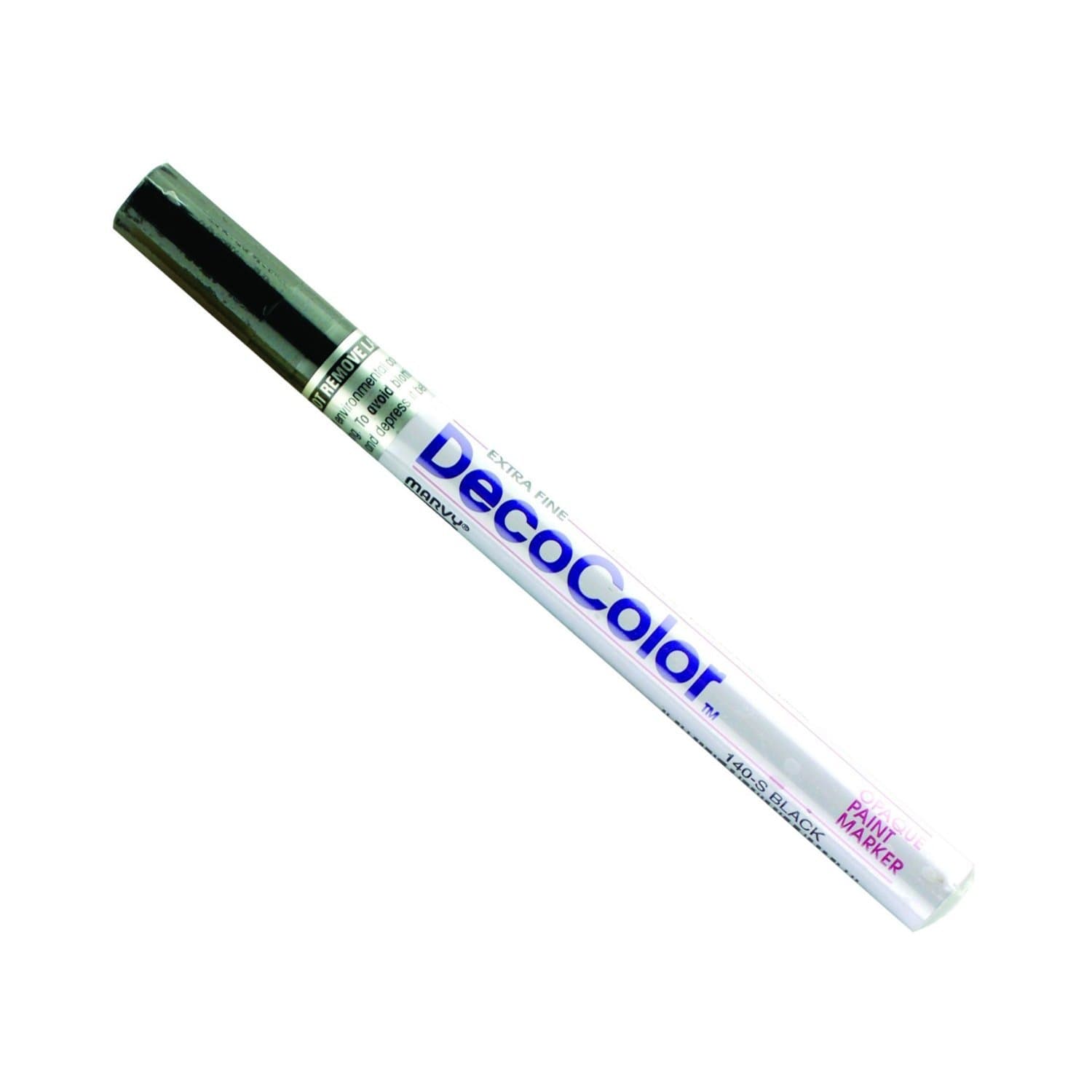 Uchida 140-C-1 Marvy Deco Color Extra Fine Paint Marker, Black