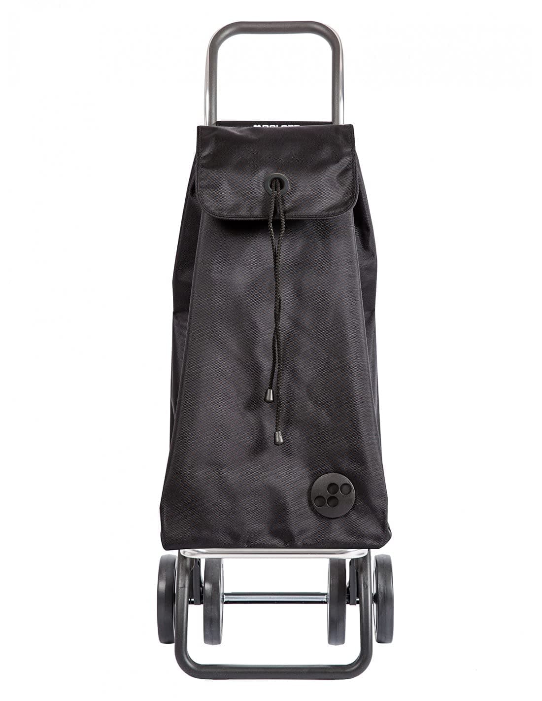 I-Max MF 4 Wheel Foldable Shopping Trolley - Black