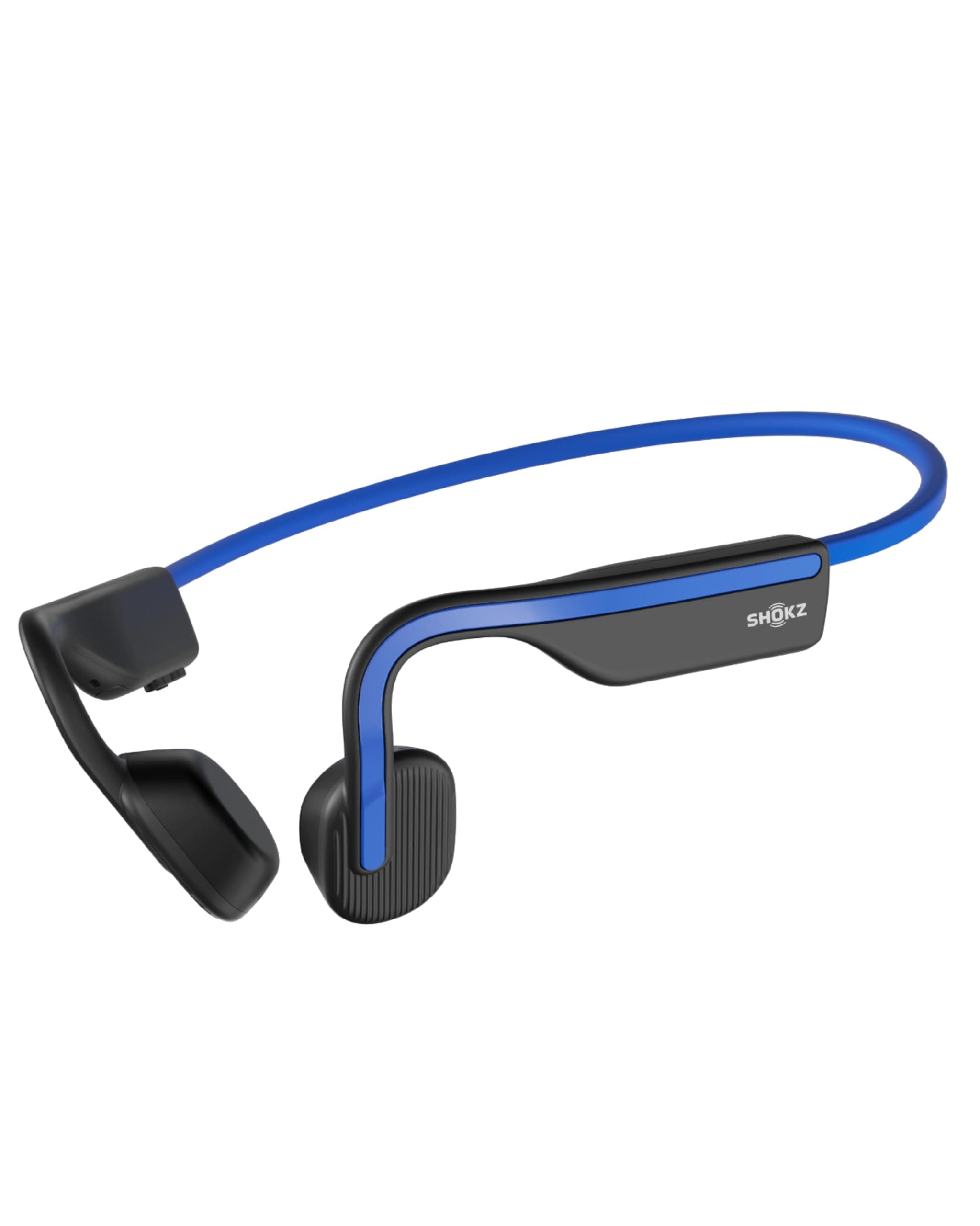 SHOKZ OpenMove Bone Conduction Headphones, Open-Ear Wireless Bluetooth 5.1 Headphones with Clear Sound, 6H Battery, Lightweight 29g, Sweatproof IP55, Hear Traffic & Surroundings, for Running(Blue)