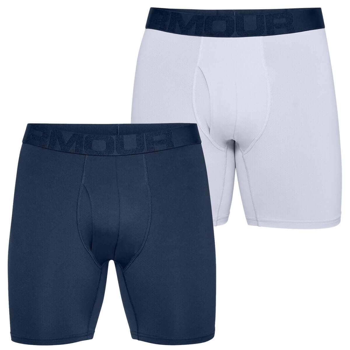 Under Armour Men's 2-pack Tech Mesh Long-leg Boxer Brief, 9" Inseam, All-day Comfort & Ultra-soft Boxer Briefs (pack of 3)