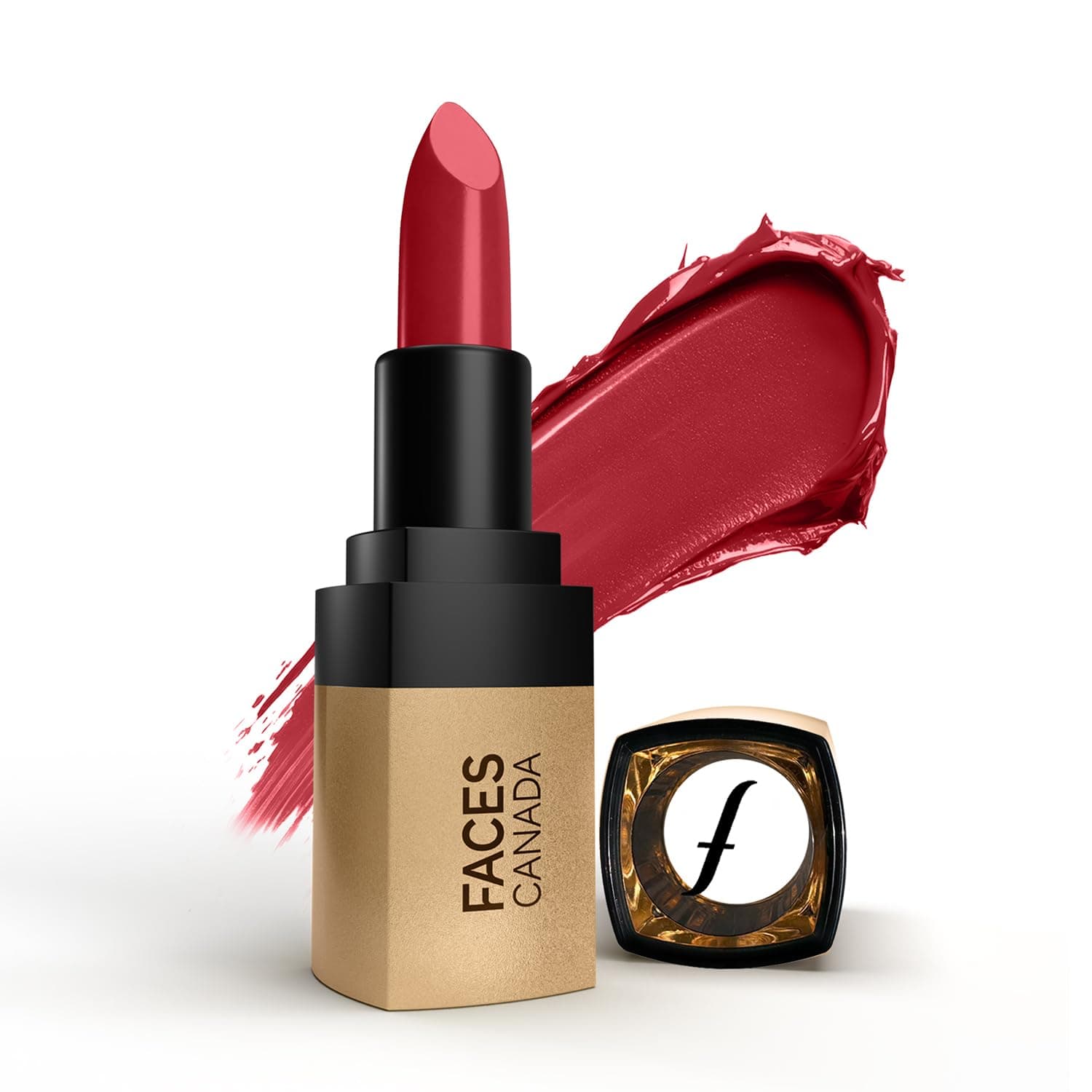 FACES CANADA Comfy Matte Velvet Touch Lipstick - Cherry Pie 02, 4.2g | Velvety Matte Finish | 8HR Longstay | Intense Colour | Hydrating Lips | Smooth Application