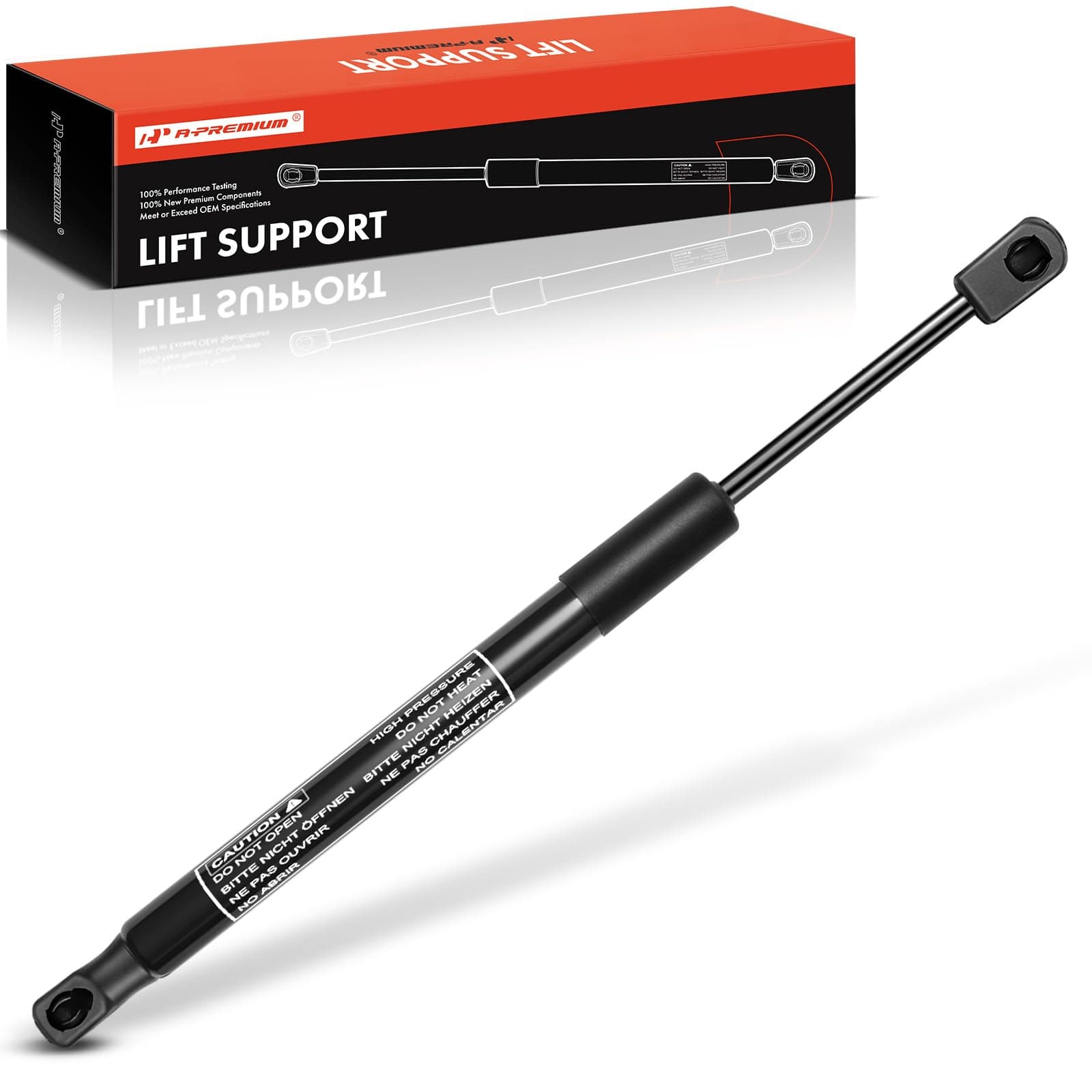 A-Premium Front Hood Lift Supports Shock Struts Compatible with Select Hyundai and Genesis Model - Genesis 2015-2016, G80 2017-2020 Sedan