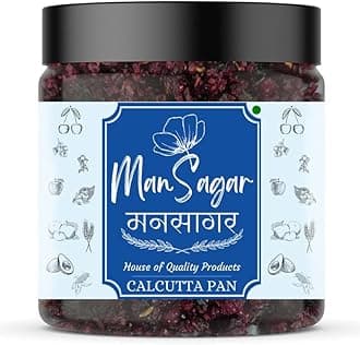 ManSagar Calcutta Pan Mukhwas – Authentic Indian Mouth Freshener | 250g Jar | Traditional Calcutta Flavor for Fresh Breath & Digestion