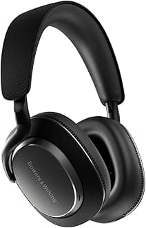 Px7 S3 Noise Cancelling Wireless Over-Ear Headphones, Qualcomm aptX Adaptive, Quick Charge, 30 Hours Playback, 8 Built-In Microphones - Anthracite Black