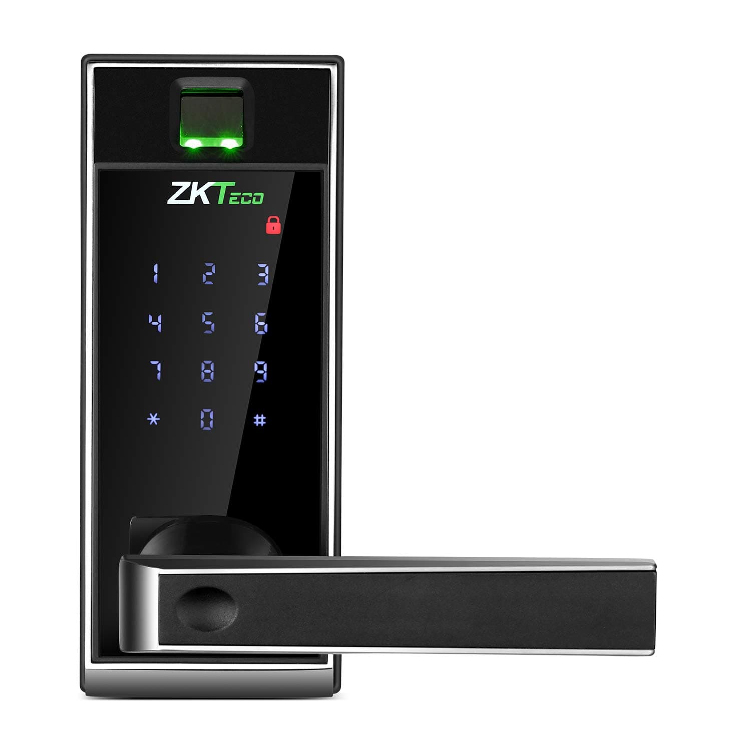 AL20B Keyless Entry Door Lock Deadbolt, Bluetooth Biometric Lever Lock with Fingerprint Electronic Keypad Digital Smart Lock for Home
