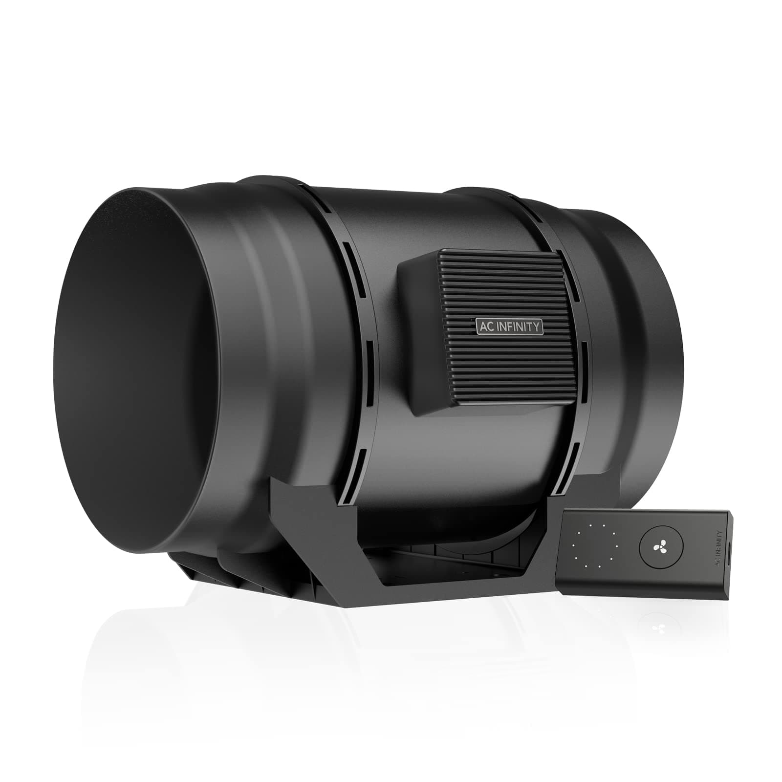 CLOUDLINE A8, Quiet 8" Inline Duct Fan with Speed Controller, EC Motor - Ventilation Exhaust Fan for Heating Cooling Booster, Grow Tents, Hydroponics