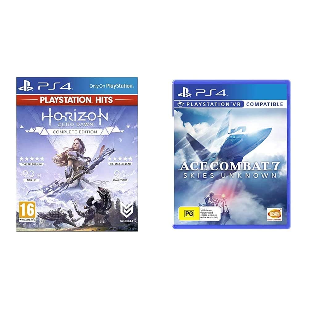 Ace Combat 7 : Skies Unknown (PS4)+Sony Horizon: Zero Dawn - Complete Edition (Playstation 4)