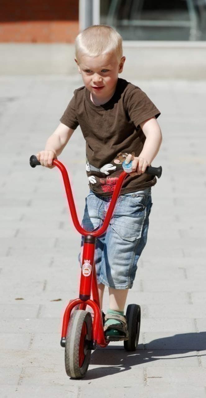 WintherMini Viking Twin Wheel Scooter (Red)