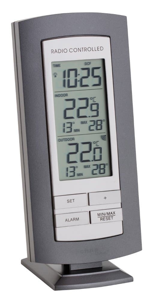 Technoline Temperature Station Weather Station WS 9140-IT anthracite-silver