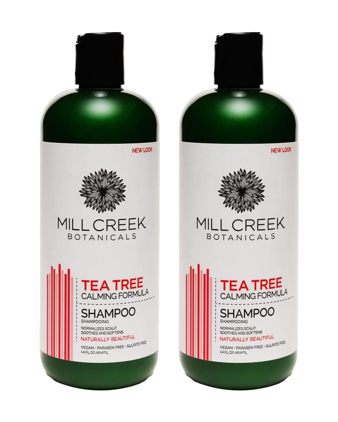 Mill Creek Botanicals Tea Tree Shampoo 14 oz - 2 pack