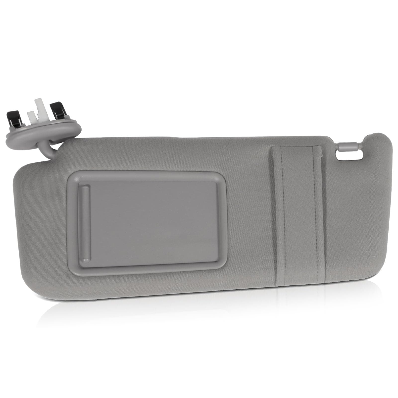Left Driver Side Car Sun Visor Sun Shade with Sunroof Fit for 2006 2007 2008 2009 2010 2011 Toyota Camry Gray Sunvisor Replace 74320-06800-B0,04002-30706-B0
