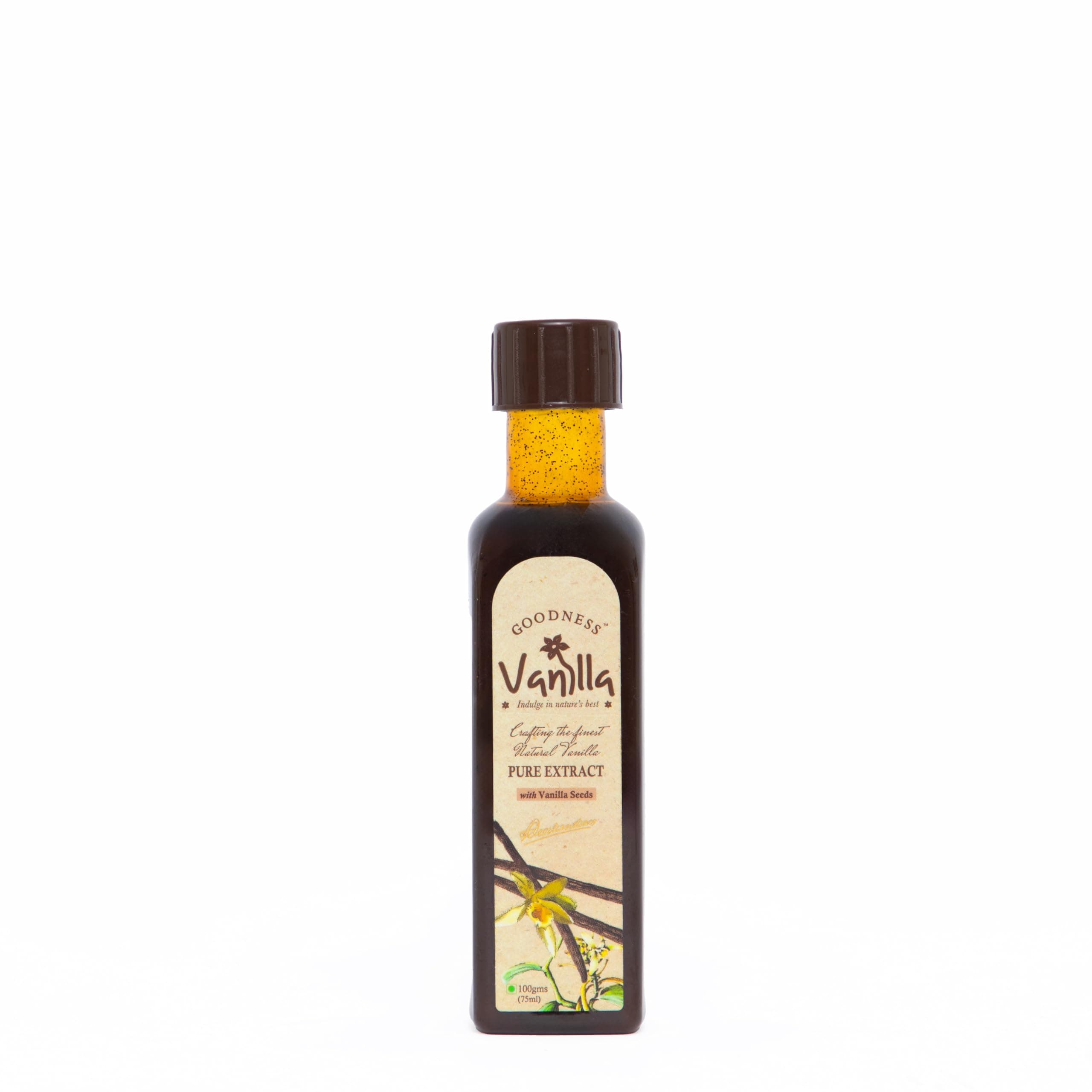 Goodness Vanilla Extract | Pure Natural Vanilla Extract For Baking - 100g
