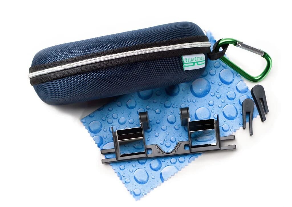 The Only Fully Adjustable Clip On Belay Glasses