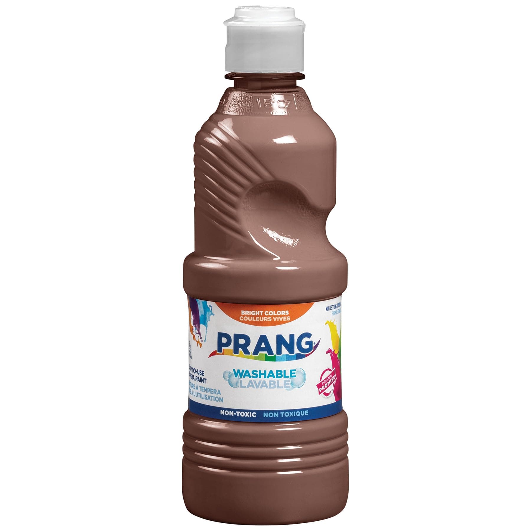 Prang Washable Tempera Paint, Brown, 16 Oz., 1 Count