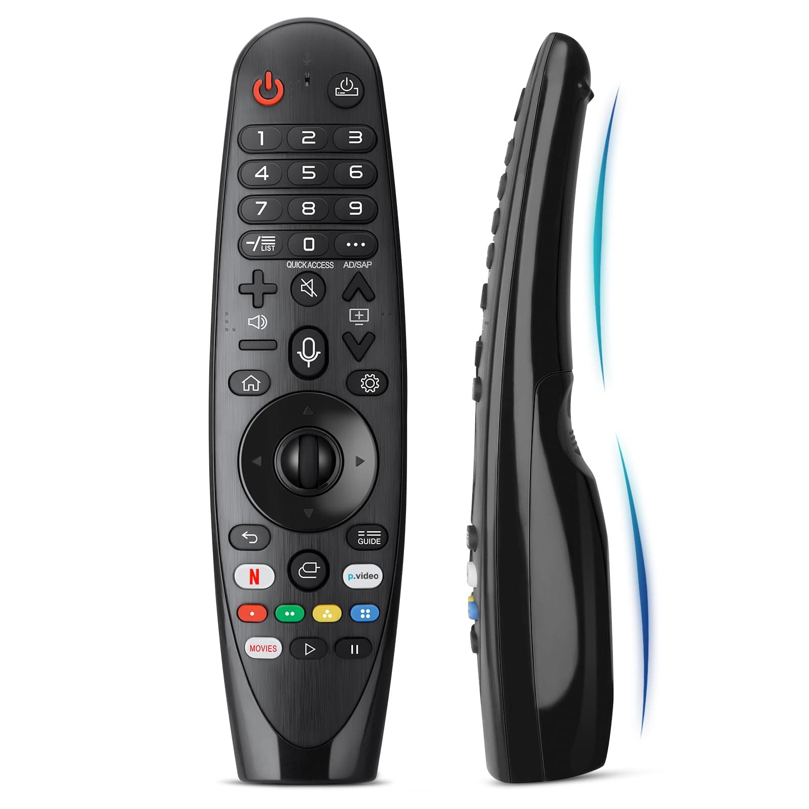 Voice-Magic-for-LG-TV-Remote-Control-Replacement Compatible with LG Smart OLED Thinq Webos TVs for AKB75855501 AN-MR24gn MR23gn MR22gn MR21ga MR20ga
