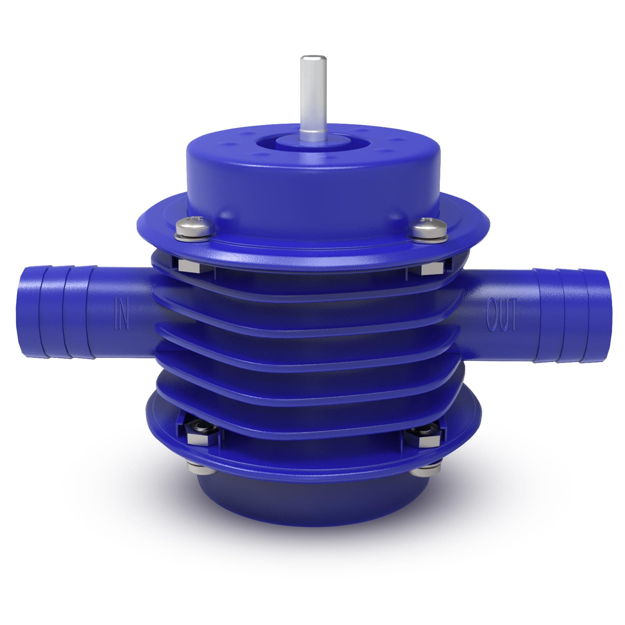 ORIENTOOLS Drill Power Water Pump Blue Drill Pump 2400L/H Drill Water Pump2000-3000 RPM,Oil Fluid Water Use, Blue