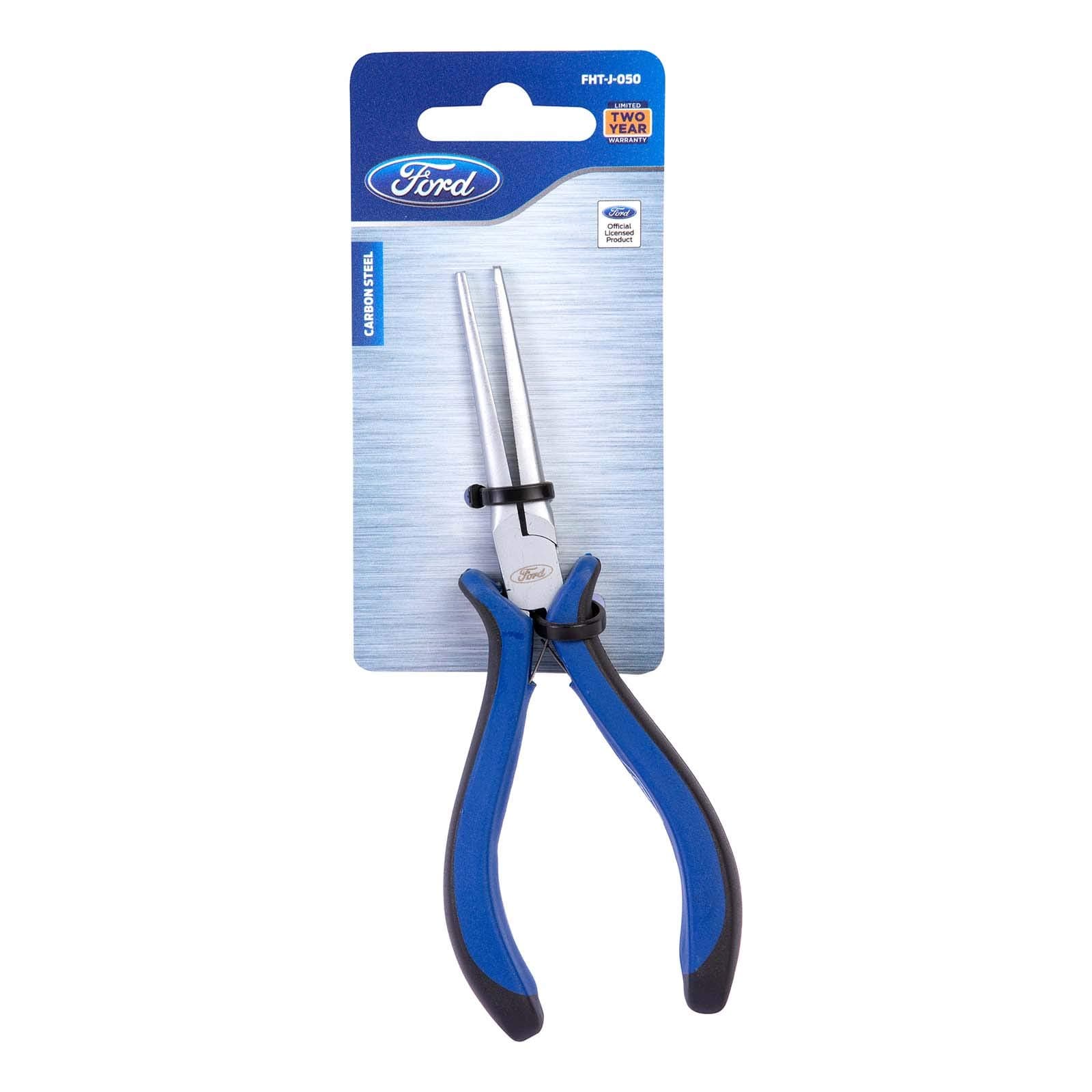 Ford Tools Mini Heavy Duty CRV Needle Nose Plier With A Soft Grip Handle, FHT-J-050