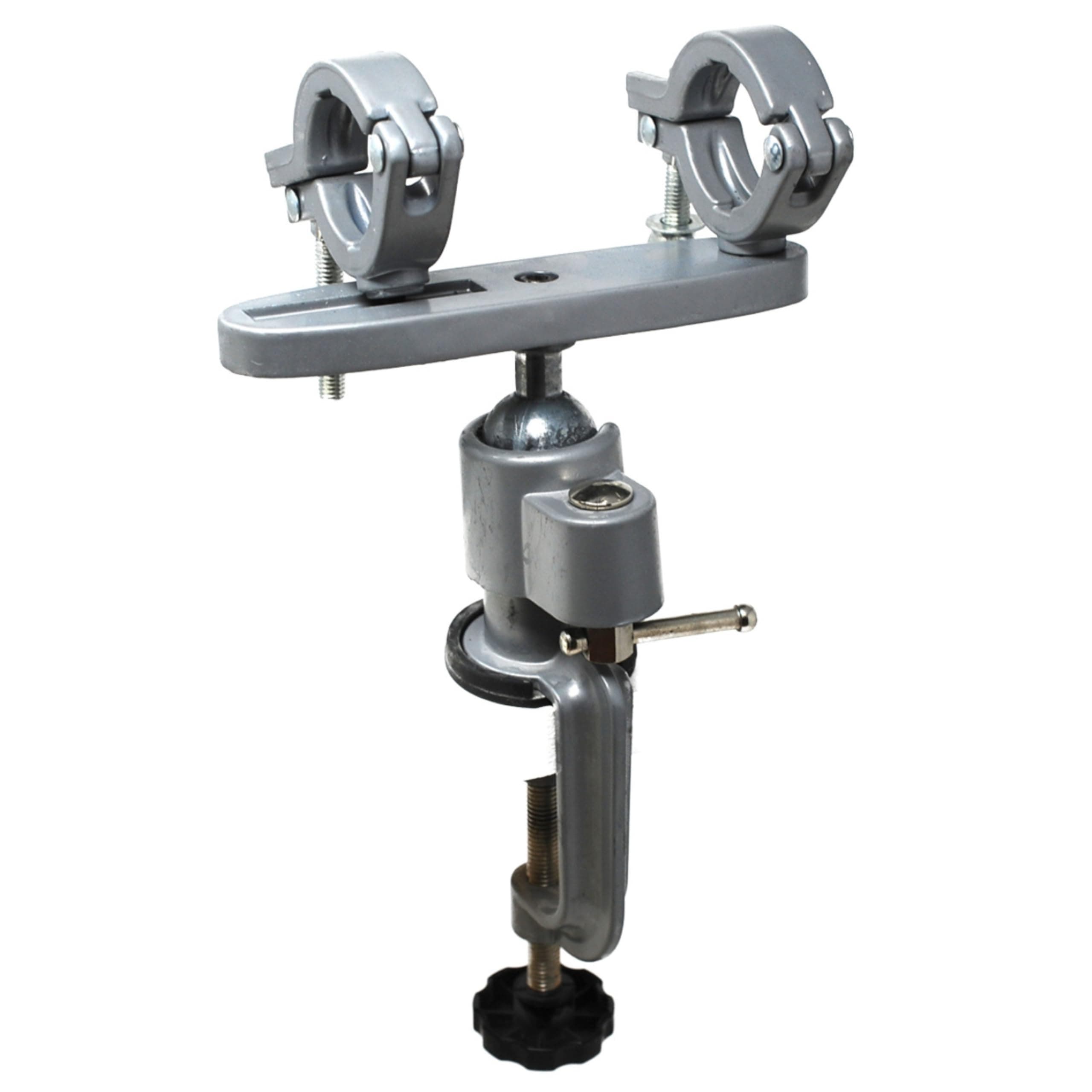 Bad Dog Tools Versa Clamp Biter Accessory: Multipurpose Clamping System. Attaches to Hand Drill (Euro Collar ONLY) to Turn the Biter into a Scroll Saw or Table Saw. 360 Degree Adjustability.