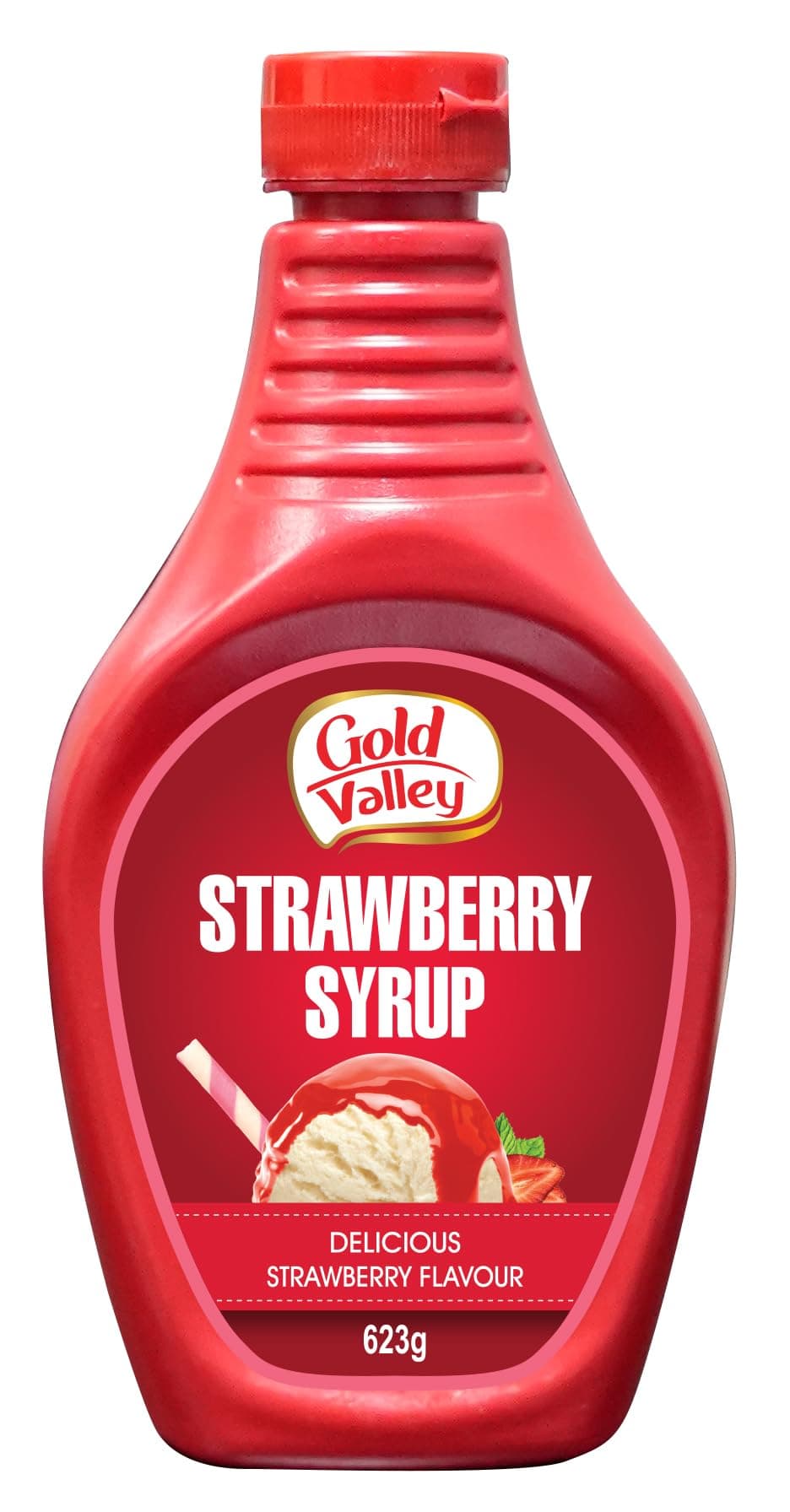 Gold Valley Strawberry Syrup 22 oz