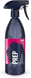 GYEON Q²M Prep - Pre-Coating Car Degreaser - Ceramic Coating Prep Spray - Safe Pre Ceramic Cleaner - Antistatic Finish For Exterior Surfaces - Lifts Polishing Oils - Cars Cleaning Products - 1000ml