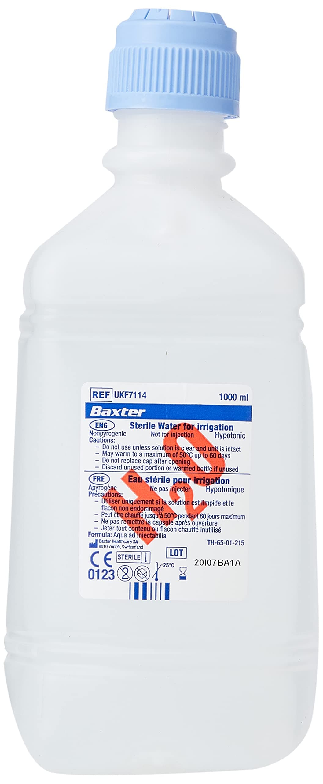 UKF7114 Single Sterile Water, 1 Litre