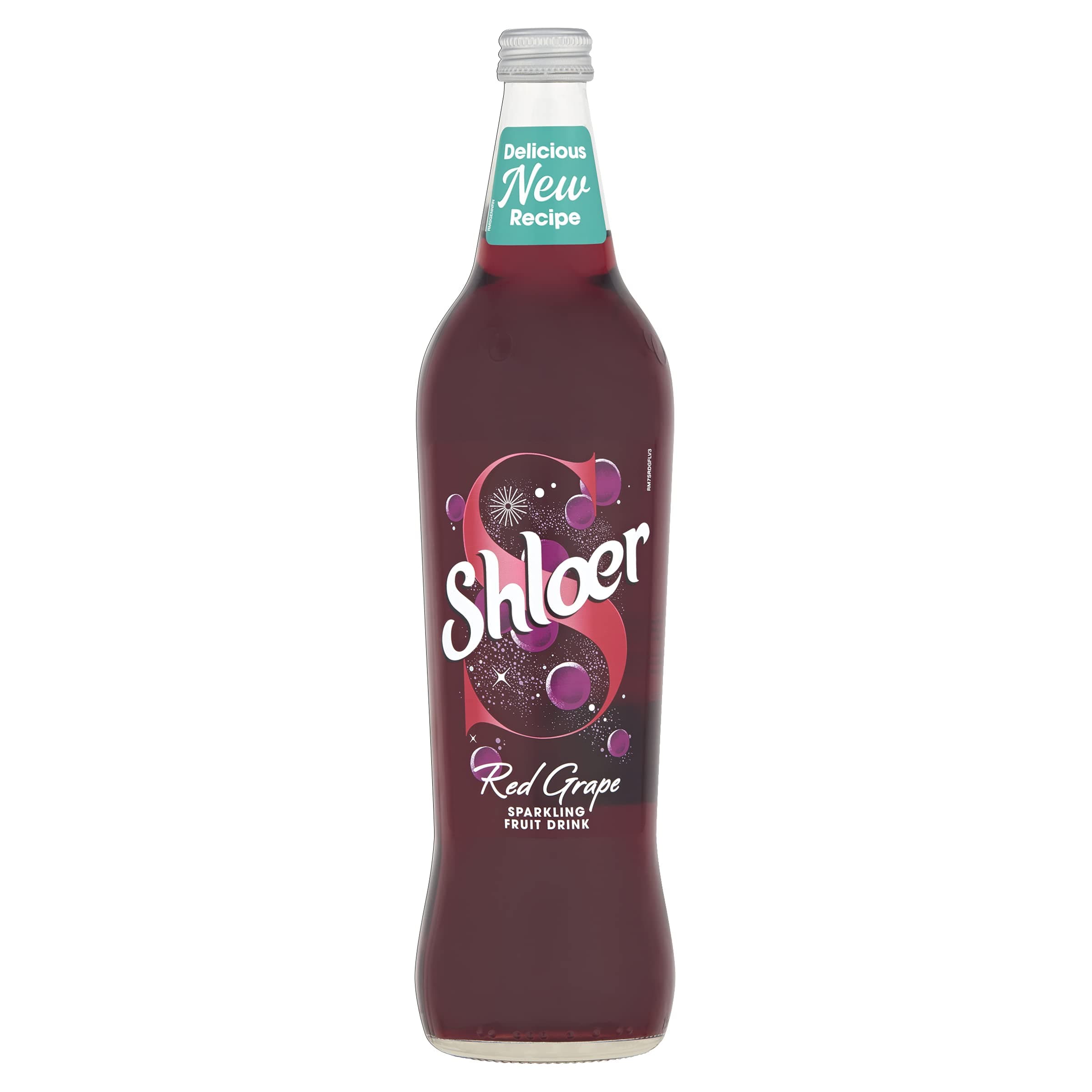 Shloer Redgrape Sparkling Fruit Drink, 750ml