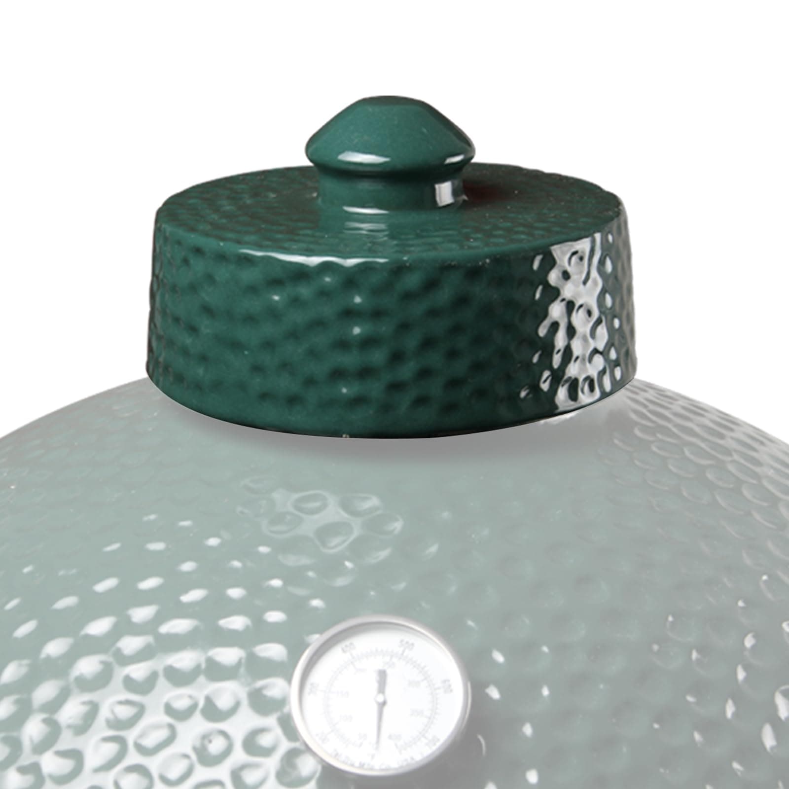 Ceramic Damper Top for Medium Large and XLarge Big Green Egg,Dual Function Ceramic Grill Top Damper,Kamado Accessories Charcoal Grill Top Parts for Easy Grasp and Anti-Hot