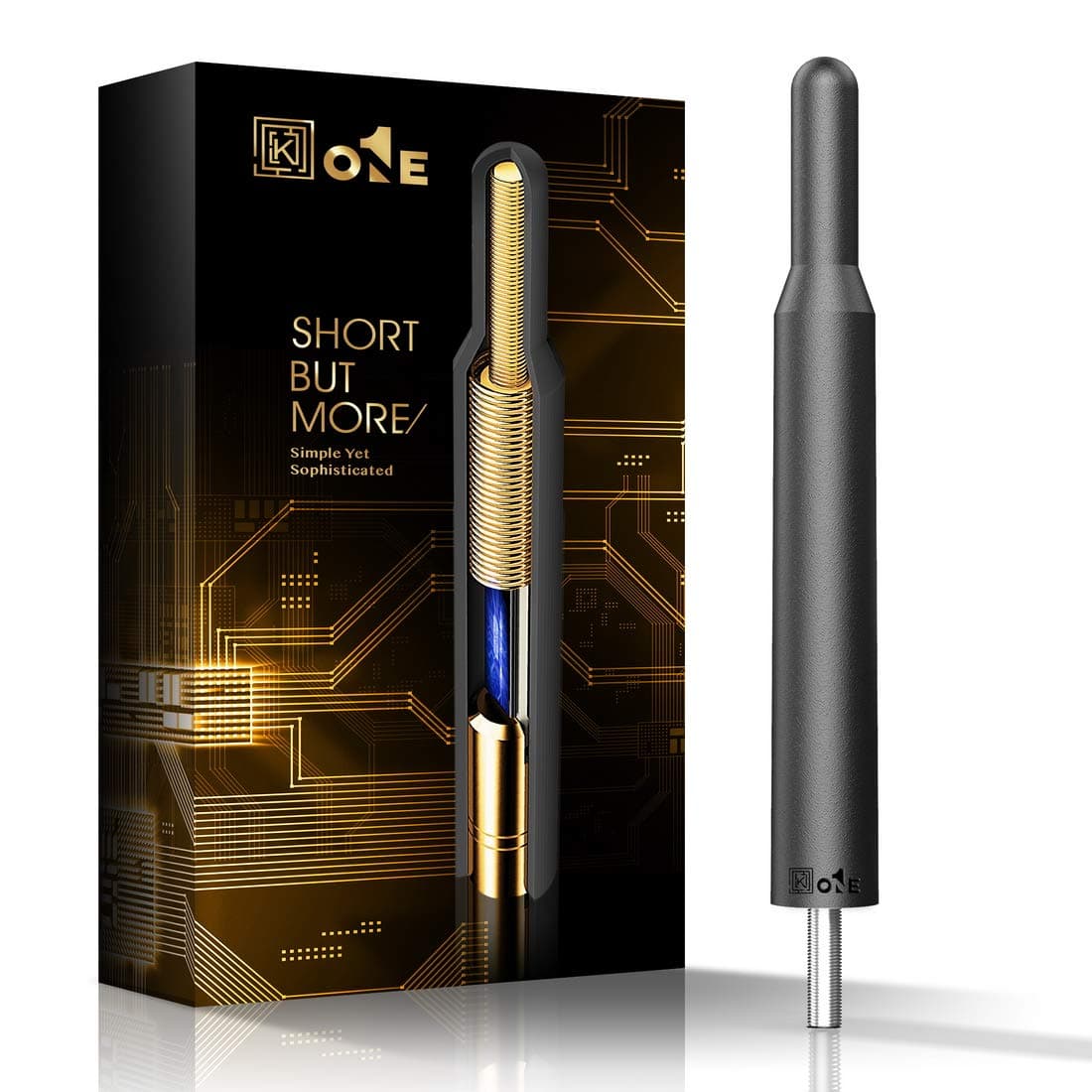 KEYO1E Short Antenna Compatible with 2002-2013 4Runner | 4.8 Inches Antenna Replacement | for Optimized FM AM Reception - 4Runner Accessories