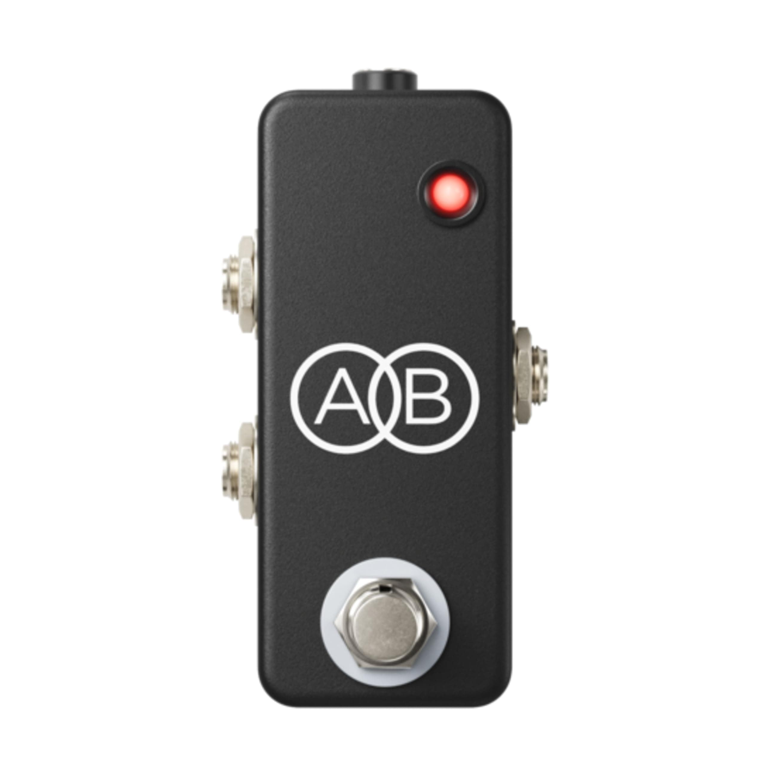 Mini A/B Box - Guitar Signal Path Effect, Black/Silver, Model Number: Mini A/B Box