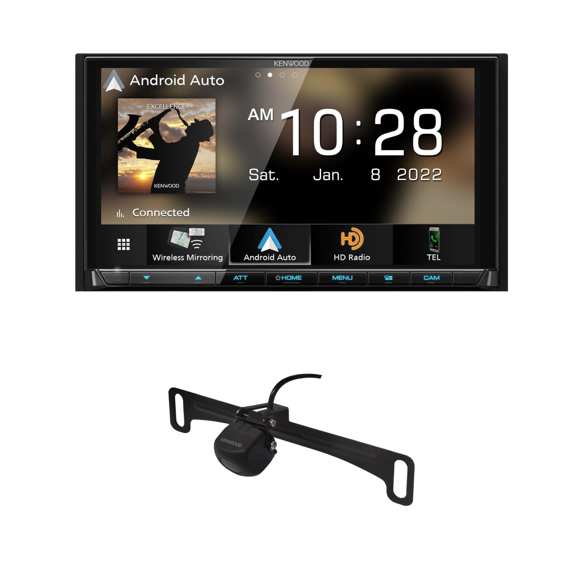 - DMX958XR EXCELON Reference 6.8" Full HD Capacitive Touchscreen Car Stereo Receiver | Plus KENWOOD CMOS-240U Universal Backup Camera