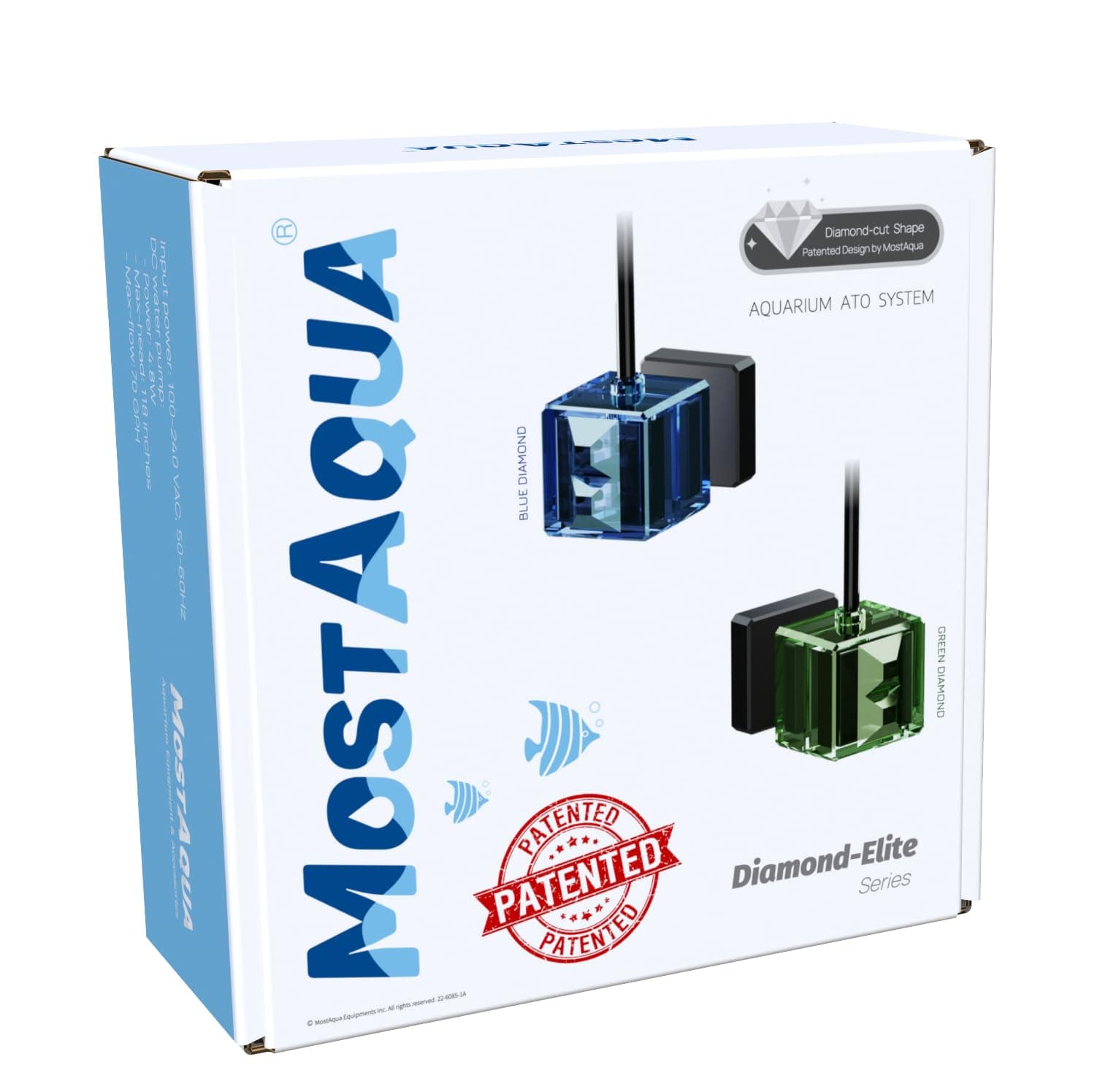 Aquarium ATO, Dual Sensor Upgraded Pro Water refilling Kit, Auto Top Off for Freshwater Saltwater Aquarium, Fish Tank Automatic Top Off System