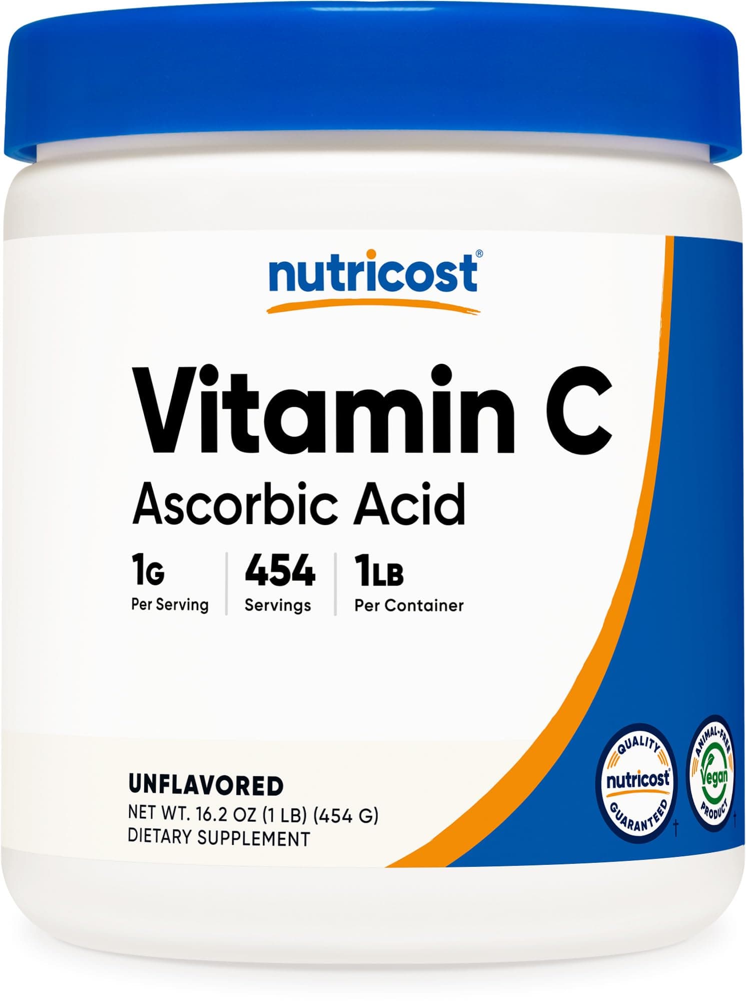 Nutricost Ascorbic Acid 1LB