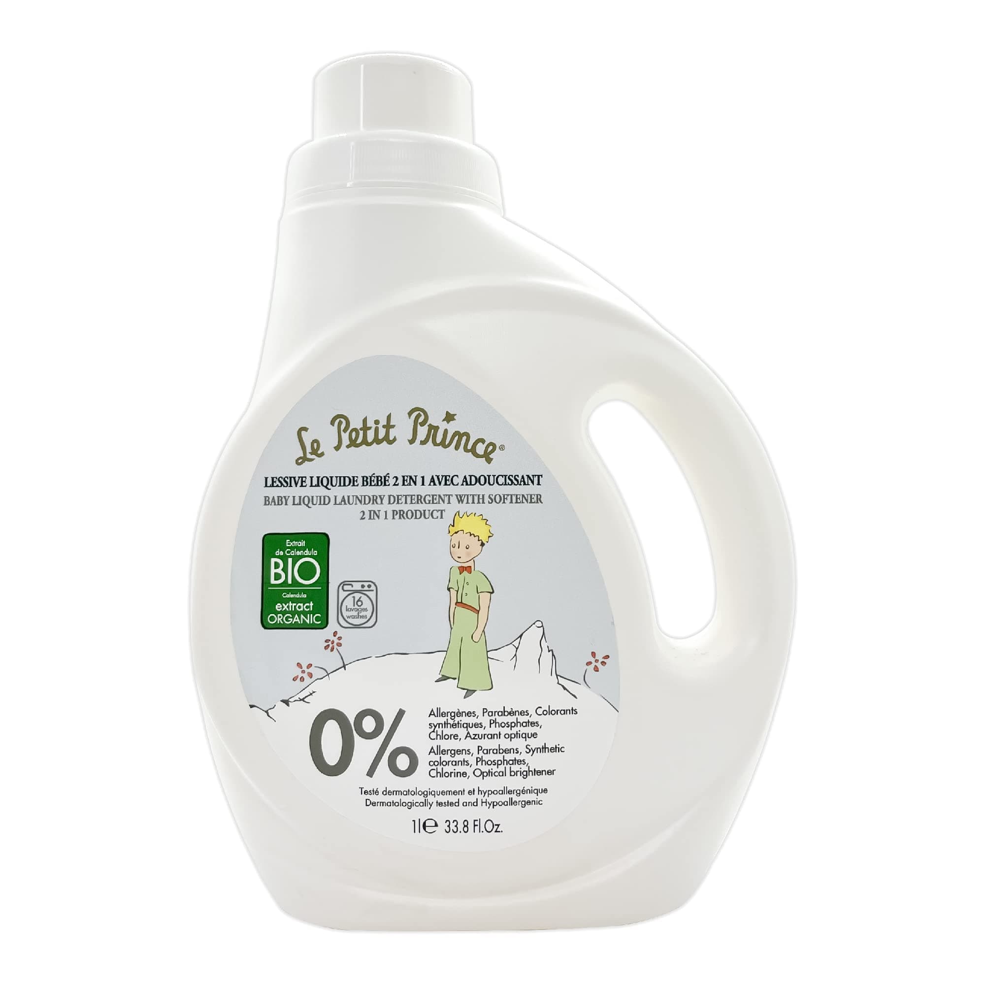 2 in 1 Liquid Laundry with Softener 1L | Le Petit Prince