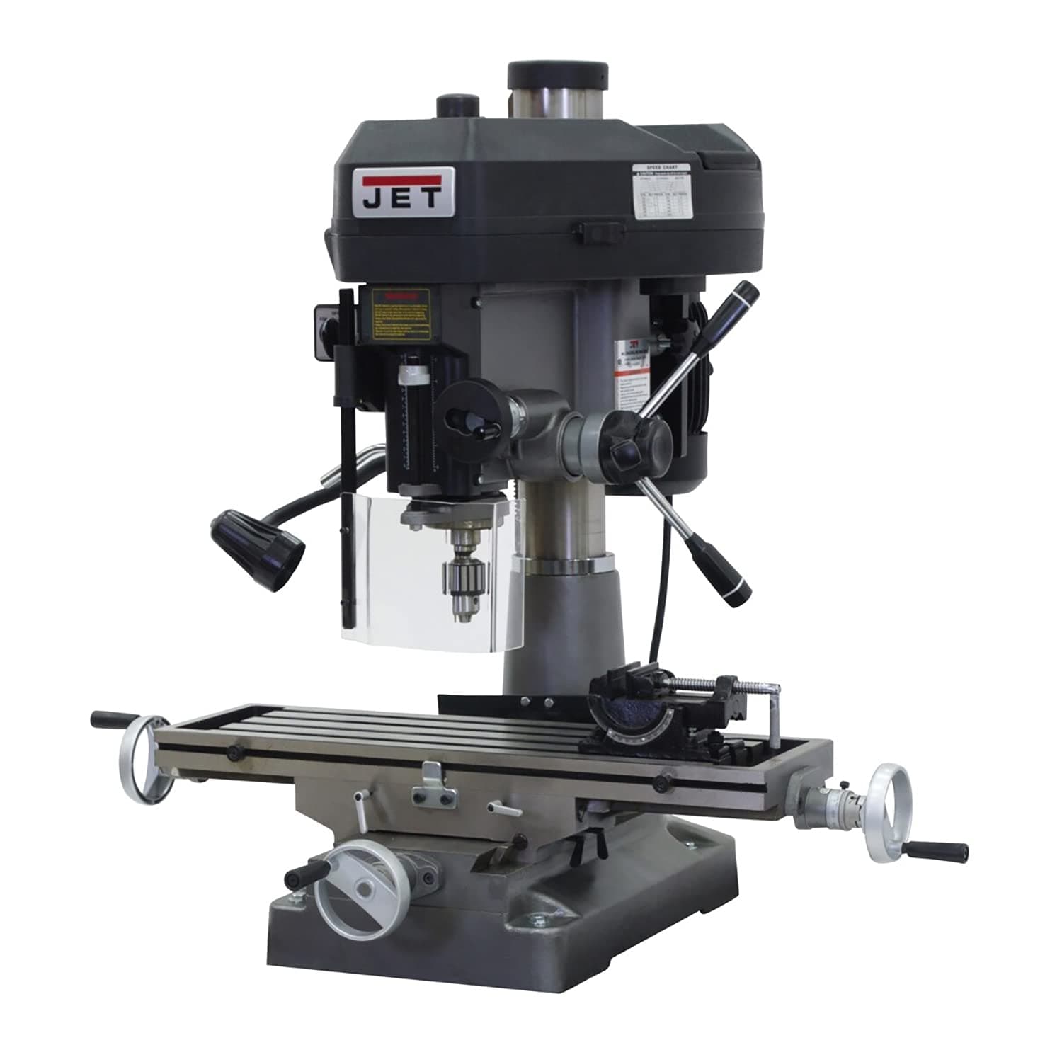 18-Inch Mill Drill Machine, 2 HP, 115/230V 1Ph (Model JMD-18)
