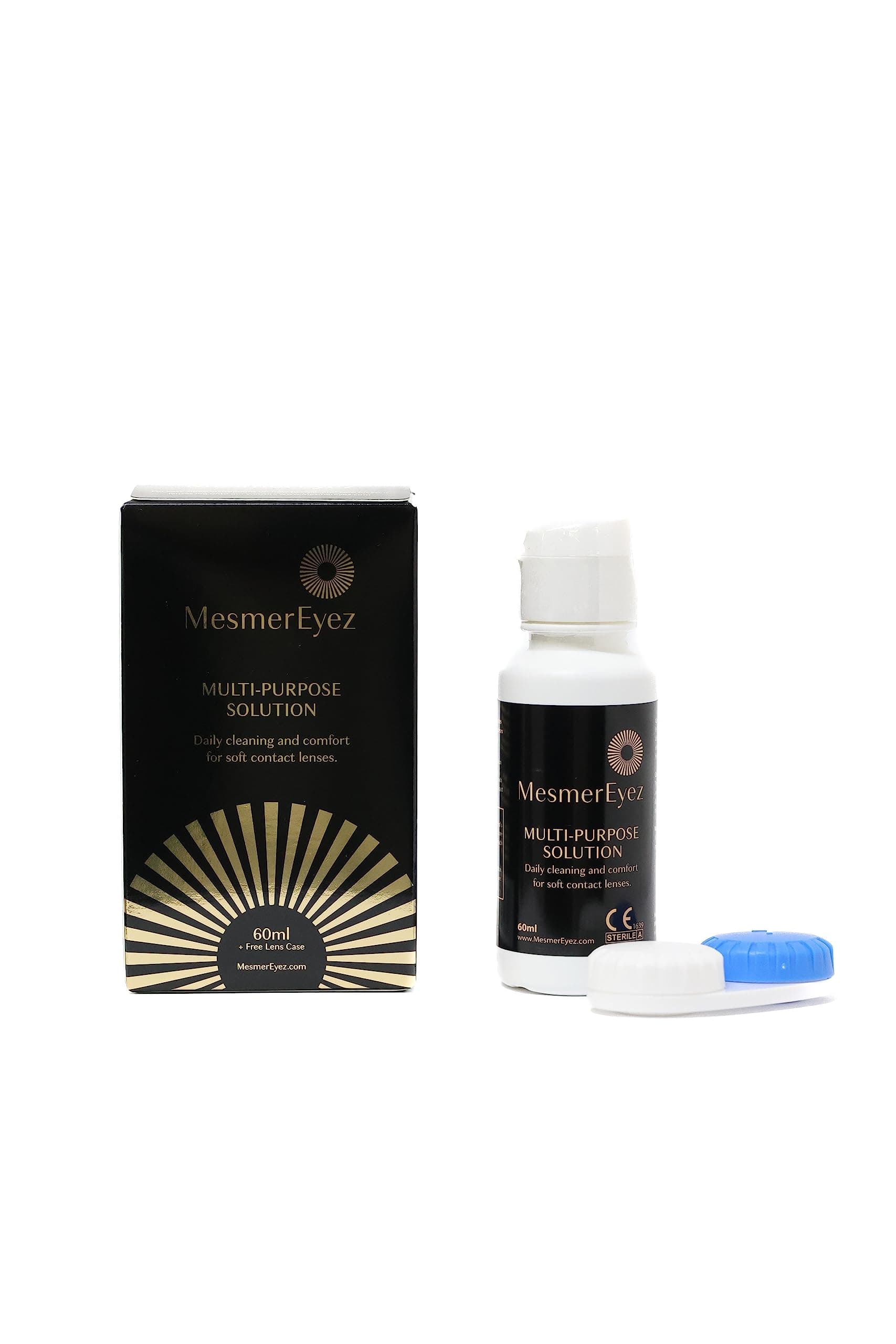 Multi-Purpose Contact Lense Solution & Lens Case