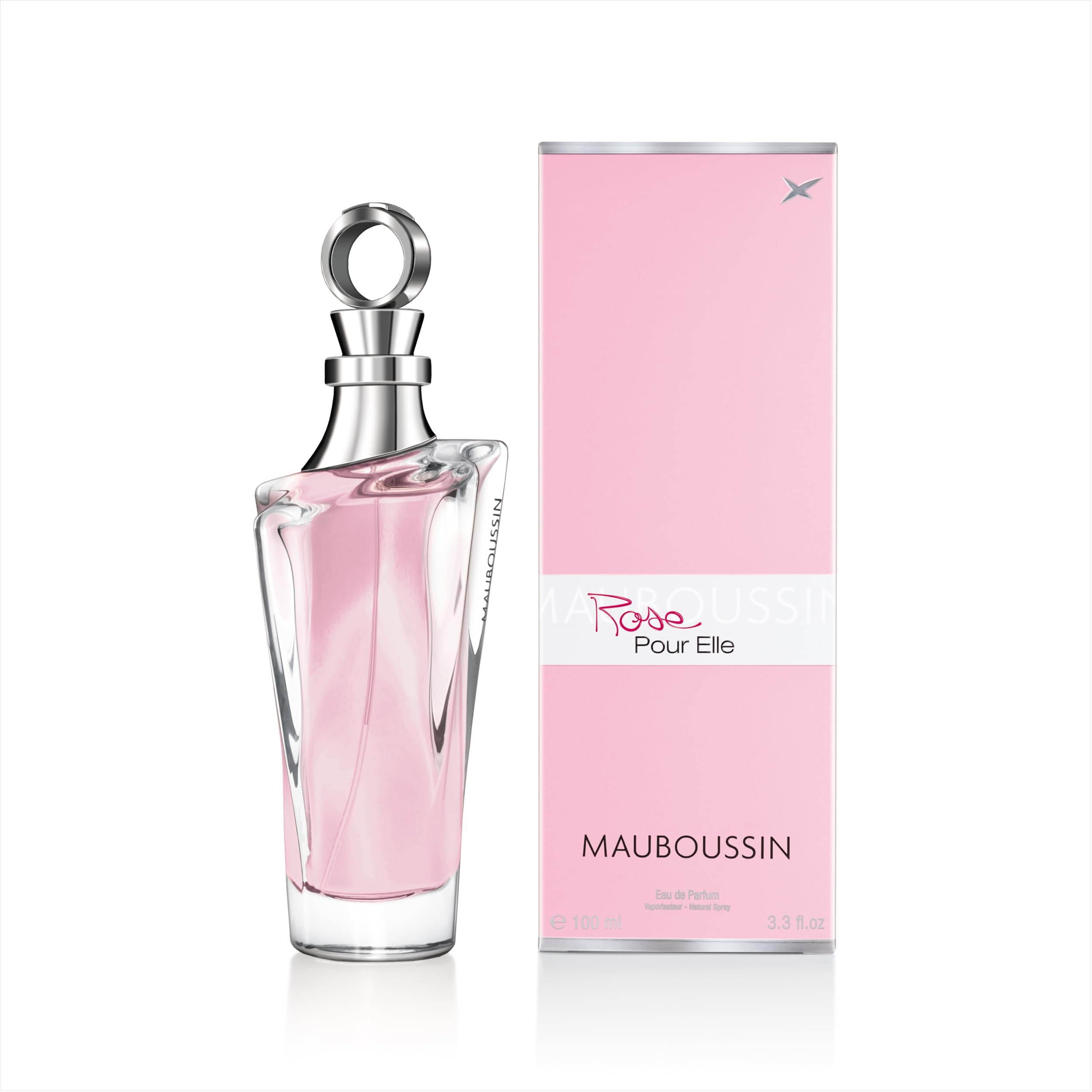 Rose Pour Elle 100ml (3.3 Fl Oz) - Eau de Parfum for Women - Floral, Fruity & Fresh Scents