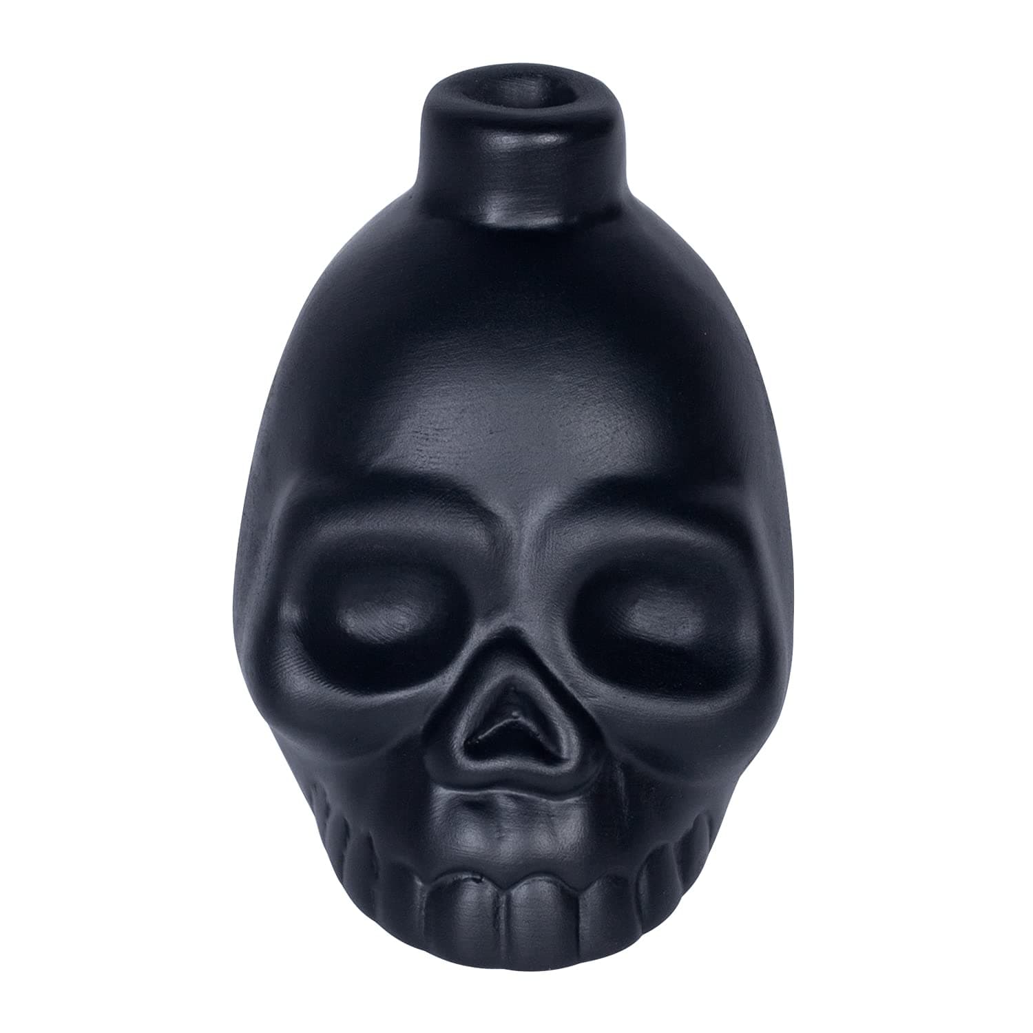 Screaming Aztec Death Whistle - Skull Black