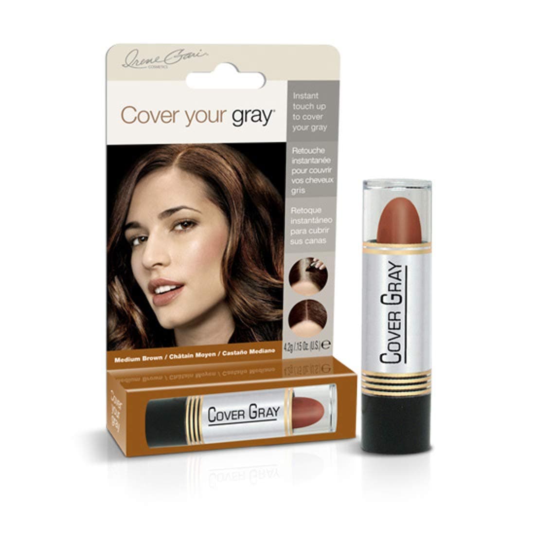 Cover Your Gray TOUCH-UP STICK MEDIUM BROWN 4.2G : 04111