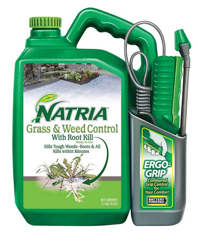 Grass and Weed Killer with Root Kill, Ready-to-Use Concentrate Herbicide, 1.3 Gal