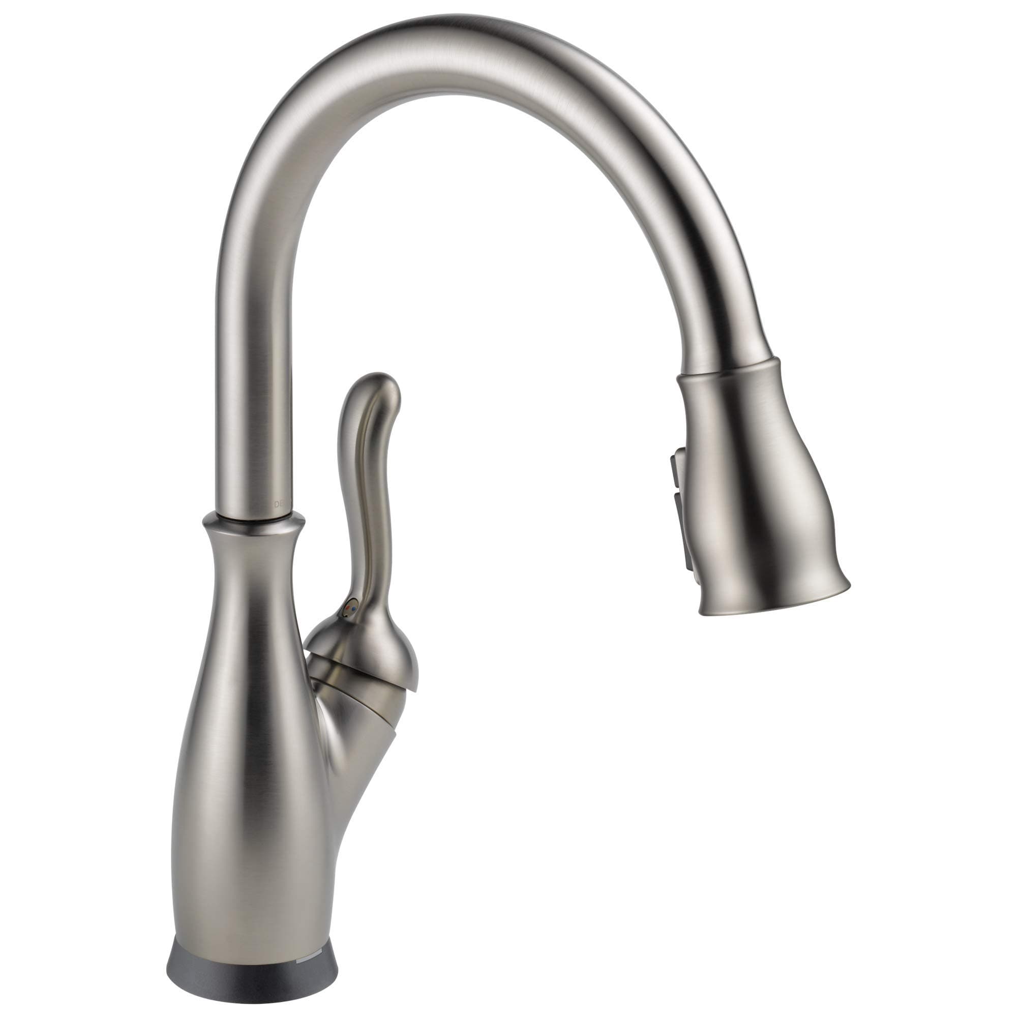 Leland Brushed Nickel Touch Kitchen Faucet with Pull Down Sprayer, Traditional Single Hole Touch On Kitchen Sink Faucet, Single Handle, SpotShield Stainless 9178T-SP-DST