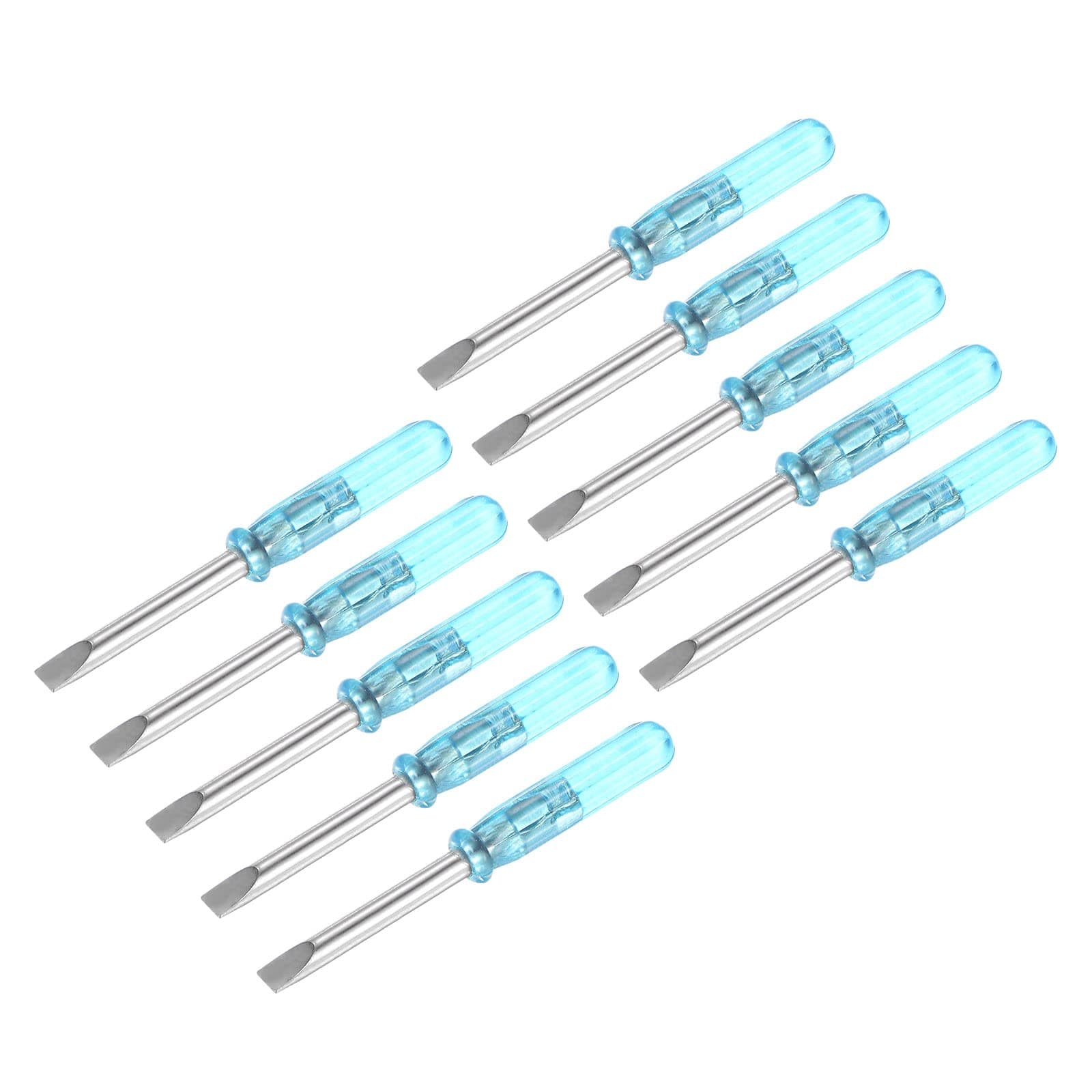 sourcing mapMini Slotted Screwdriver, 3.0mm Flat Head 45mm Length for Small Appliances Repair, 10 Pcs